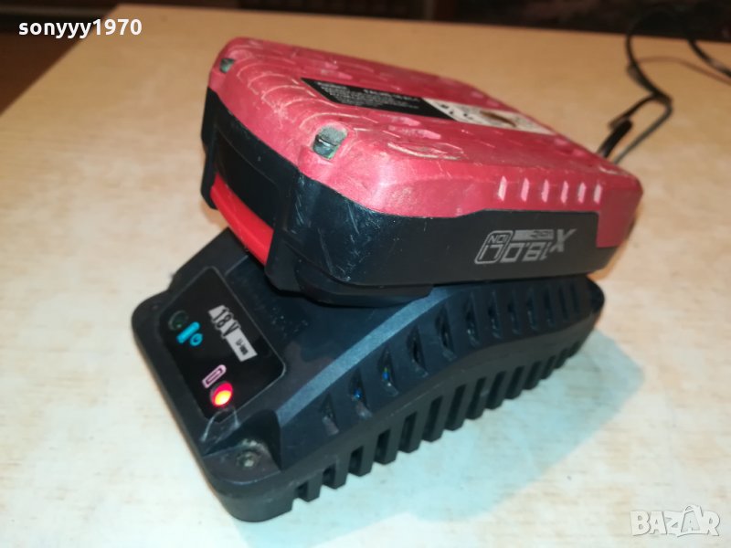 FLORABEST LI=ION CHARGER+BATTERY-GERMANY 1711210908, снимка 1