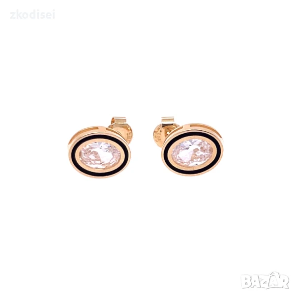 Златни обеци 1,93гр. 14кр. проба:585 модел:32118-3, снимка 1