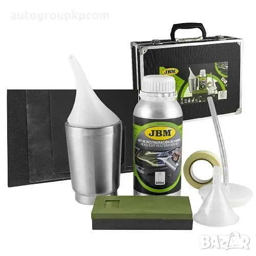 JBM – Пълен комплект за възстановяване на фарове, снимка 1