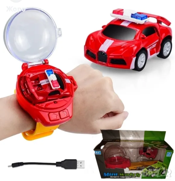 МИНИ ПОЛИЦЕЙСКА КОЛА С ДИСТАНЦИОННО УПРАВЛЕНИЕ ЧАСОВНИК 625267, снимка 1