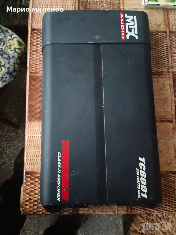 MTX-AUDIO  моноблок 2х800w RMS, снимка 1