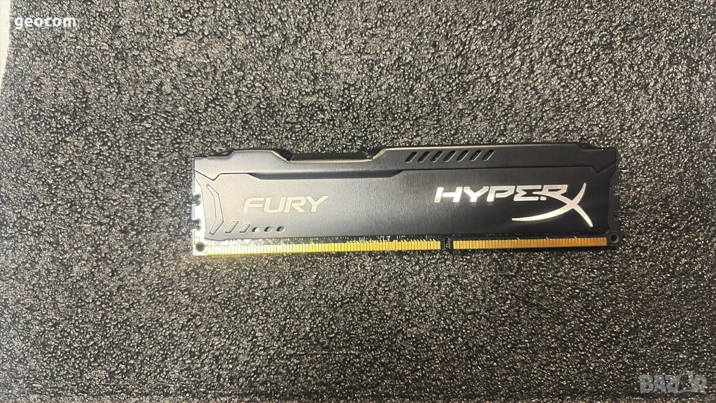 8GB (1x8GB) DDR3 Kingston HyperX Fury (PC3-12800U,CL-10), снимка 1