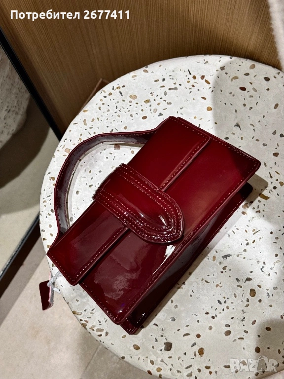 Червена мини чанта , снимка 1