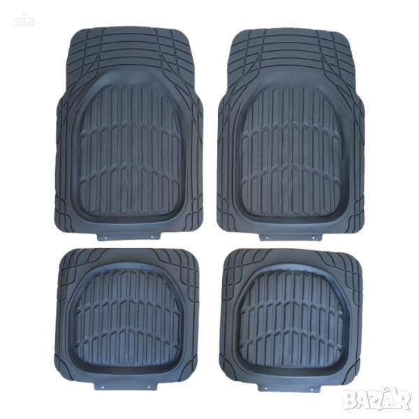 Стелки за кола тип леген, 4бр, универсални, черни, снимка 1