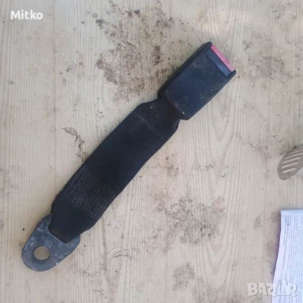 Закопчалка - Ключалка Заден Колан За Опел Корса А 1988г / Opel Corsa A 1988y, снимка 1