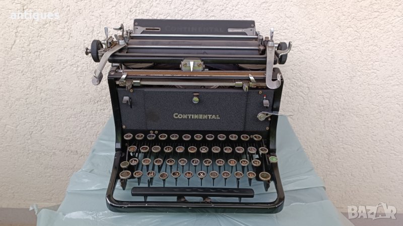 Стара пишеща машина Continental - Made in Germany - 1954 година - Антика, снимка 1