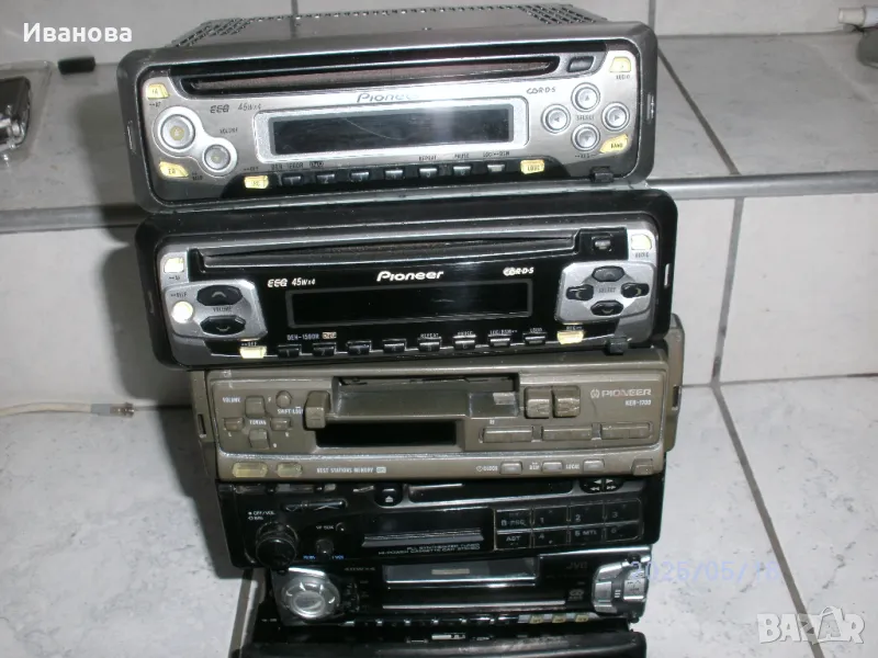 Продавам CD ,RC pioneer,Sony,kenwood ценни модели, снимка 1