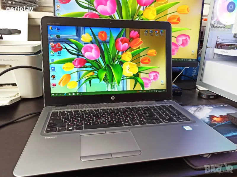 Бърз 15.6" FullHD Slim Лаптоп HP с Intel Core i5 / 8Gb RAM / SSD + SSD, снимка 1