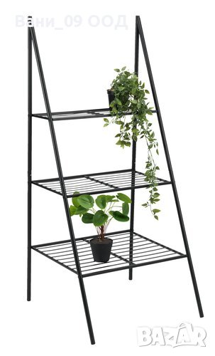 Цветарник от стомана на 3 нива, снимка 1