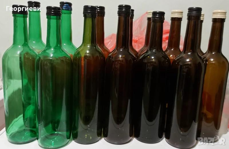 Шишета, бутилки на винт, снимка 1