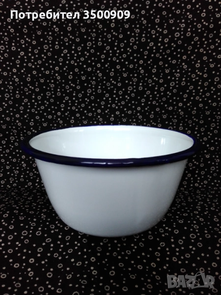 емайлирана купа 750 мл., снимка 1