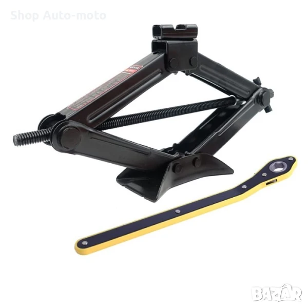 Крик тресчотен Automat, Крик жаба, 1.5т,  От 105 до 390мм, Черен, снимка 1