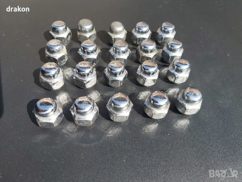 гайки за джанти, резба 1.25, ключ 21 Нисан, Мазда, снимка 1