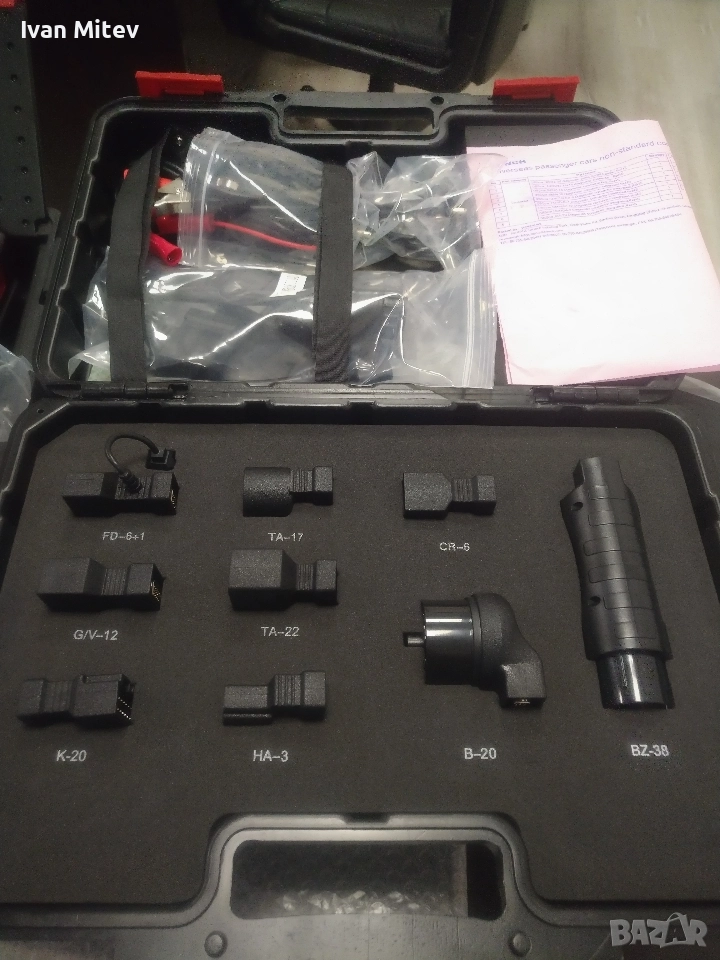 комплект конектори за лаунч х431 про, снимка 1