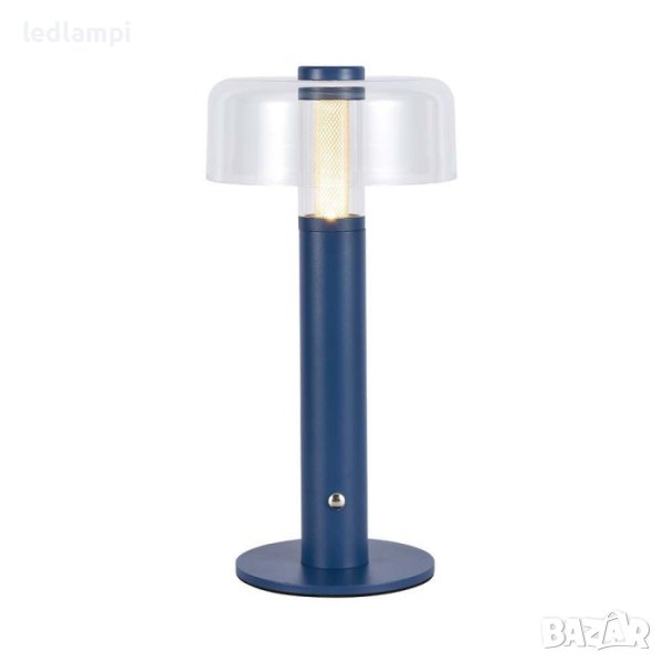 Настолна LED Лампа 1W Димиране Виолетова Презареждане Топло Бяла Светлина, снимка 1
