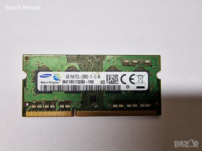 4GB DDR3L 1600Mhz Samsung Ram Рам Памет за лаптоп с гаранция!, снимка 1