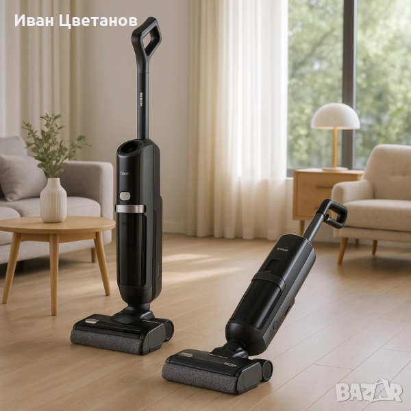 Midea Vacuum Cleaner MX10EUBK – 2 в 1 безжична прахосмукачка и моп, снимка 1