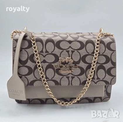 Coach Дамска Кожена Чанта , снимка 3 - Чанти - 52282108