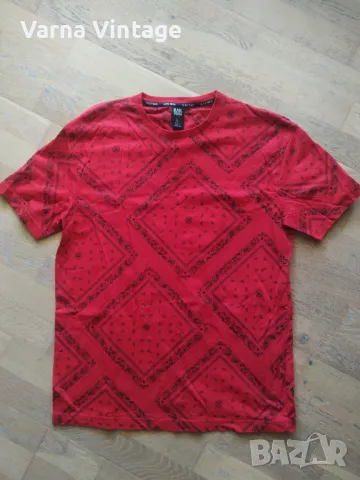 Червена тениска. размер L. BLACK SQUAD  Бангладеш.