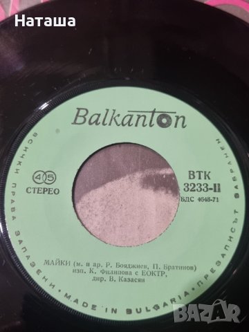 Грамофонна плоча - Катя Филипова, Ани Павлова , снимка 4 - Грамофонни плочи - 42125844