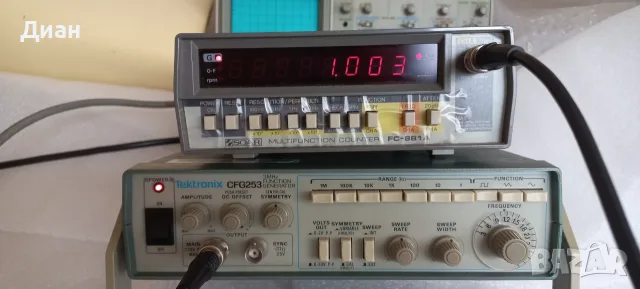 Функционален генератор Tektronix CFG 253, снимка 11 - Индустриална техника - 55992594