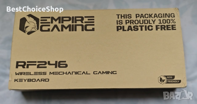 Гейминг безжична клавиатура EMPIRE GAMING K246 TKL 65% Механична – RGB 22 ефекта, снимка 5 - Клавиатури и мишки - 53427024