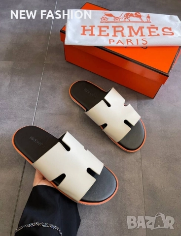 Мъжки Чехли ✨ HERMES , снимка 6 - Мъжки чехли - 51463241