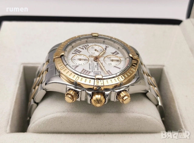 Breitling - Chronomat Evolution Chronograph - C13356, снимка 6 - Луксозни - 51716026