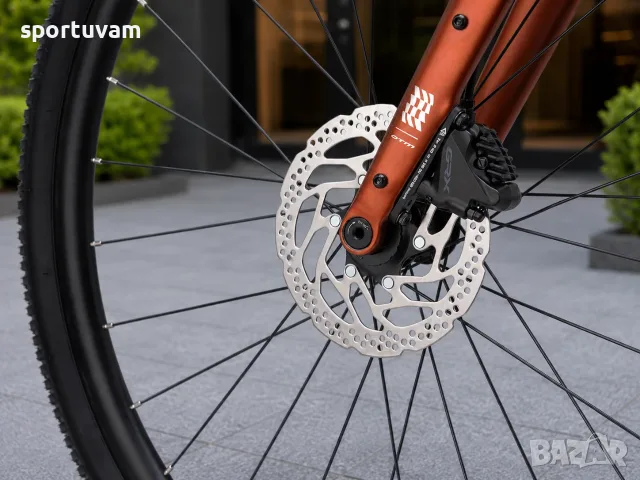 Нов гравел велосипед CTM KOYUK 1.0 700C – Shimano GRX, карбонова вилка, внос от Словакия, снимка 9 - Велосипеди - 55861011