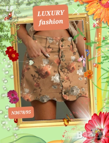 Дънкови поли, снимка 13 - Поли - 52575757