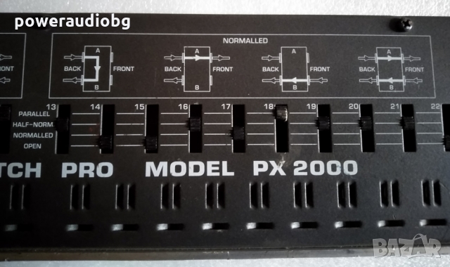Продавам висококачествен пaч -  Behringer Ultrapatch Pro PX 2000 Multi-functional 48-point Patchbay , снимка 6 - Ресийвъри, усилватели, смесителни пултове - 36082105