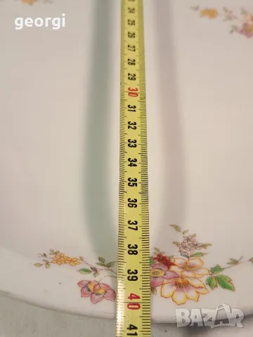 старо немско порцеланово плато 22/6, снимка 5 - Колекции - 49251832