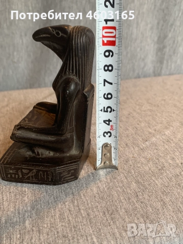 египетска статуетка Thoth, снимка 3 - Статуетки - 52975896