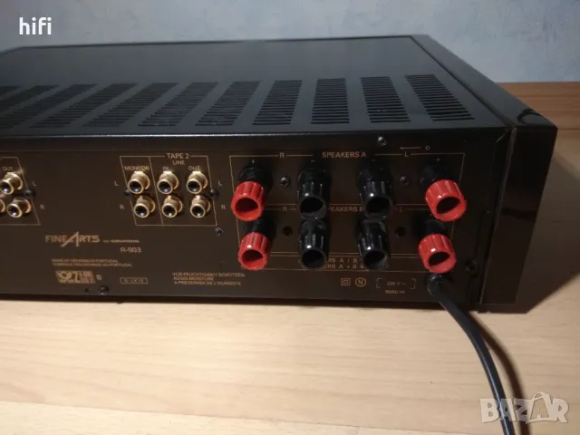 Стерео усилвател Grundig A-903, снимка 6 - Ресийвъри, усилватели, смесителни пултове - 49066793