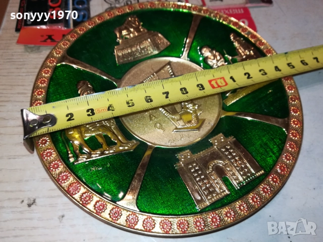 IRAQ-СУВЕНИР ЦВЯТ ЗЛАТО 2109251927, снимка 9 - Антикварни и старинни предмети - 51788802