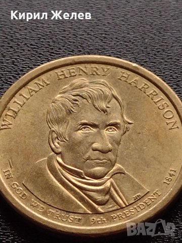 Възпоменателна монета 1 долар WILLIAM HENRY HARRISON 9 президент на САЩ 1841г. за КОЛЕКЦИЯ 38043, снимка 4 - Нумизматика и бонистика - 40765298