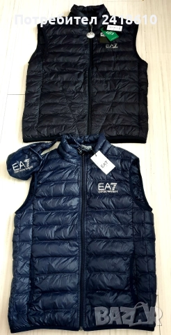 Emporio Armani EA7 Down Vest Mens Size M 2бр НОВО!  ОРИГИНАЛ Мъжки Пухени Елеци!, снимка 7 - Якета - 55650347