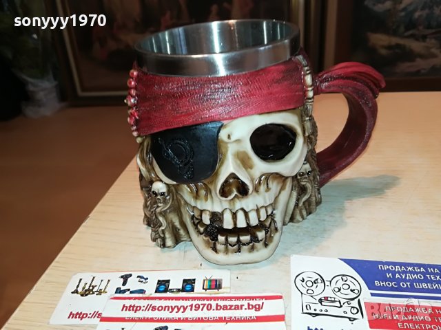 ПИРАТСКА ЧАША-ЧЕРЕП 0705230907, снимка 5 - Колекции - 40615592