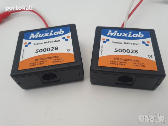 Hi-Fi Balun Видео - аудио Балун преходник съединение RJ-45 RCA, снимка 6 - Друга електроника - 41345959