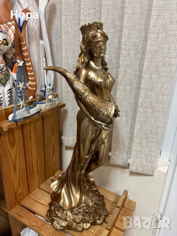 Статуетка Фортуна - Богинята на изобилието 60см. Последен 1 брой., снимка 3 - Статуетки - 51181893