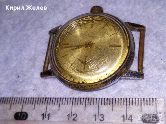 МНОГО РЯДЪК НЕМСКИ МЕХАНИЧЕН Стар ПИЛОТСКИ ЧАСОВНИК АВИАТОРСКИ МОДЕЛ със САМОЛЕТ на ЦИФЕРБЛАТА 32008, снимка 10 - Антикварни и старинни предмети - 41399688