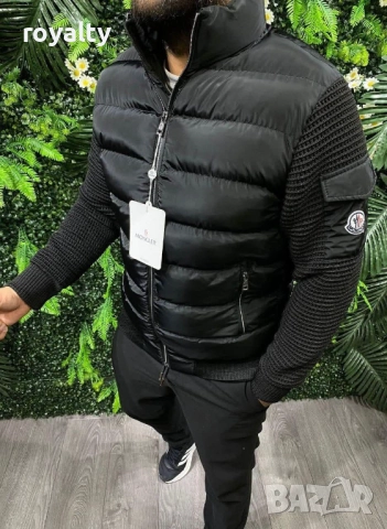 Moncler Черно Зимно Мъжко Яке Монклер 