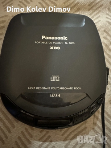 Panasonic SL S120 Discman. Работи перфектно, прекрасен звук! Made in Japan 🇯🇵 