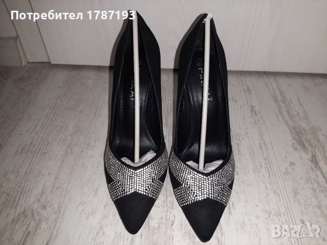 Нови черни официални обувки, снимка 3 - Дамски елегантни обувки - 41995332