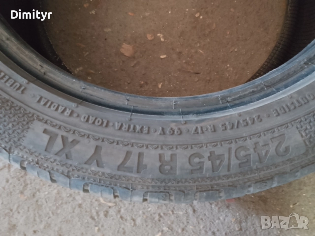 2 броя Летни Гуми Барум 245 45 17 140 лв., снимка 4 - Гуми и джанти - 52162303