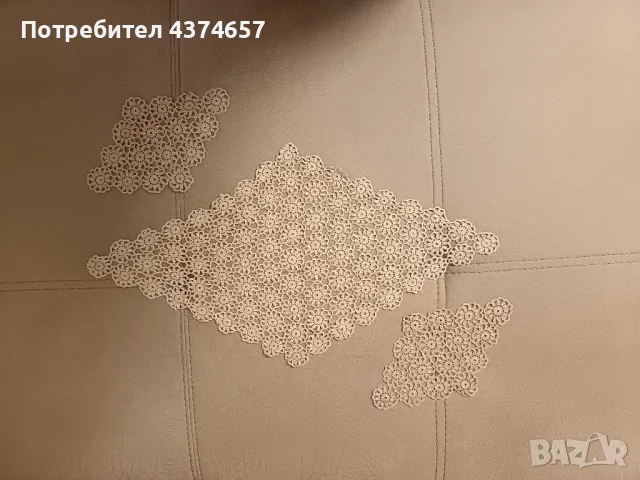 Плетени карета на една кука, снимка 4 - Декорация за дома - 48949110