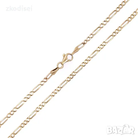 Златен синджир 8,18гр. 58,0см. 14кр. проба:585 модел:31372-1, снимка 1