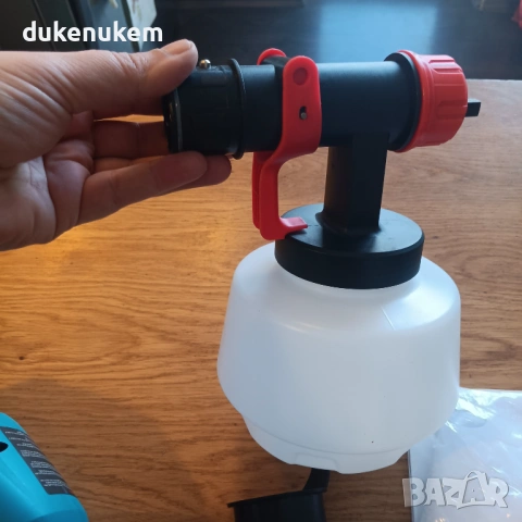 HVLP пистолет за боядисване 700W с контейнер 1200 мл, снимка 10 - Други инструменти - 53042187