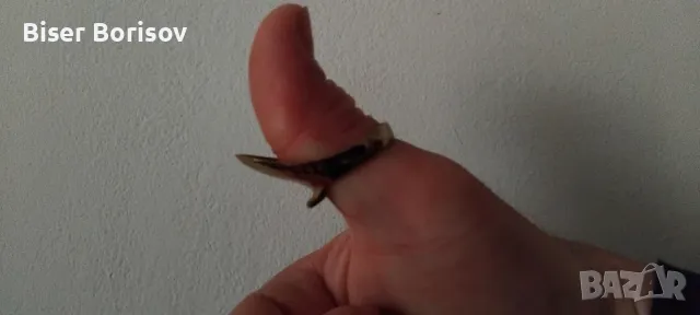 Метален Пръстен за Палец Стрелба с Лък