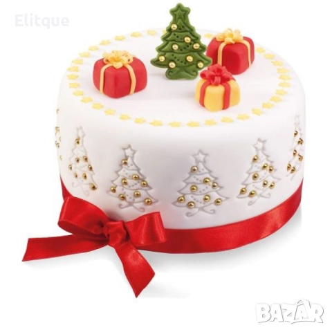 Комплект коледни форми за сладки, 4 броя, снимка 5 - Други - 52831998